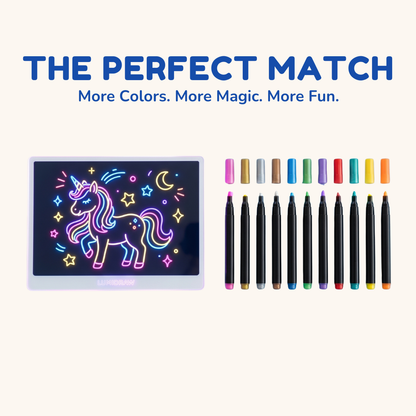 GlowPens — Neon Double-Line Outline Markers